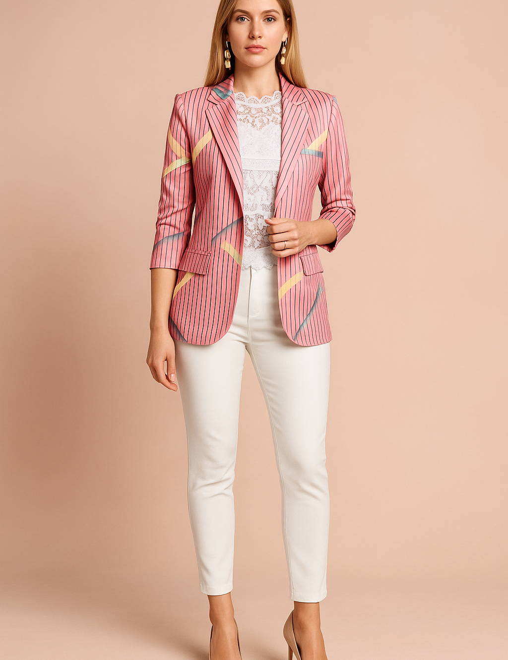 Jovie | Elegant Women's Jacket with Shawl Collar 6