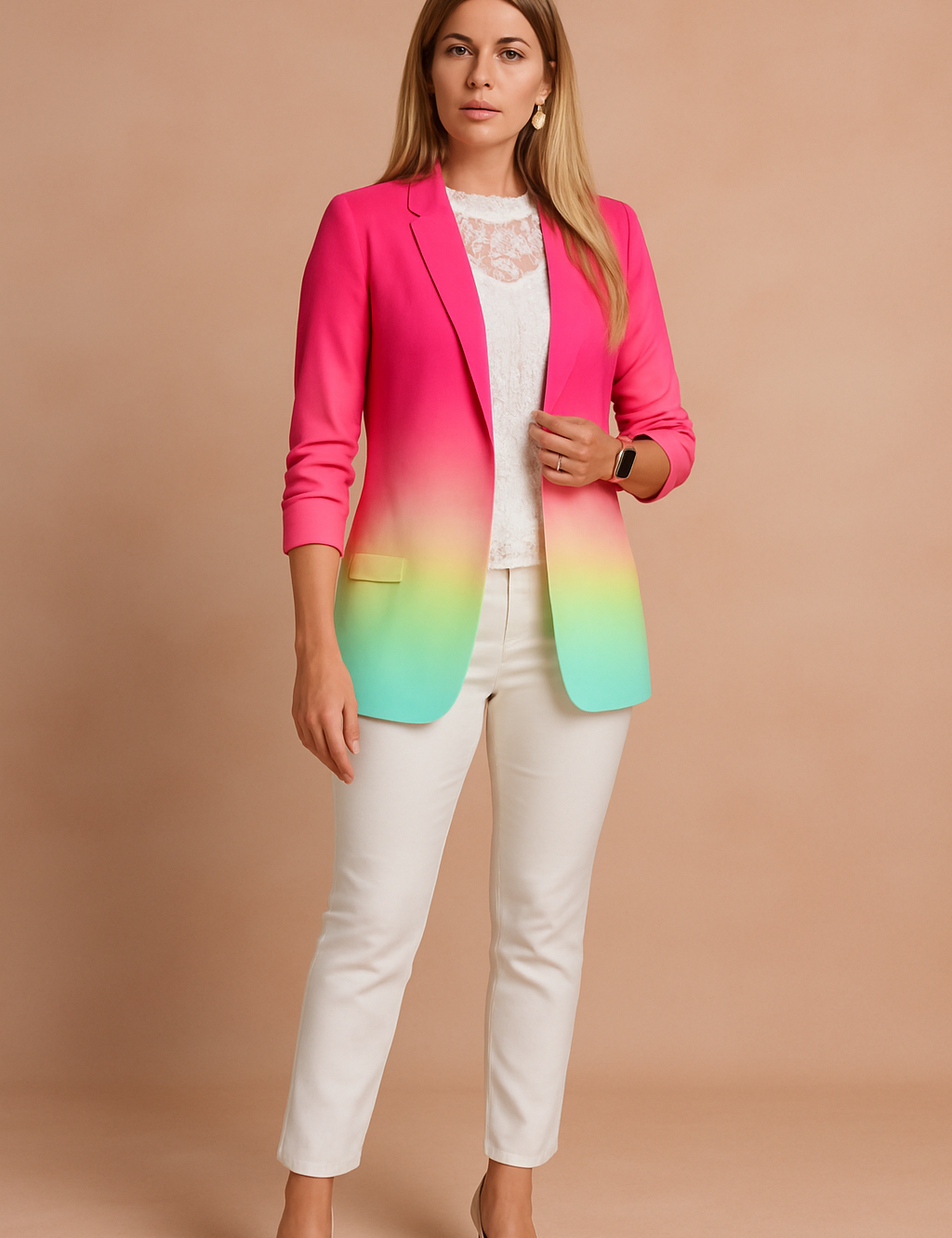 Jovie | Elegant Women's Jacket with Shawl Collar 7