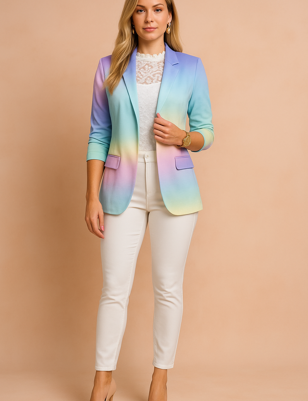 Jovie | Elegant Women's Jacket with Shawl Collar 8